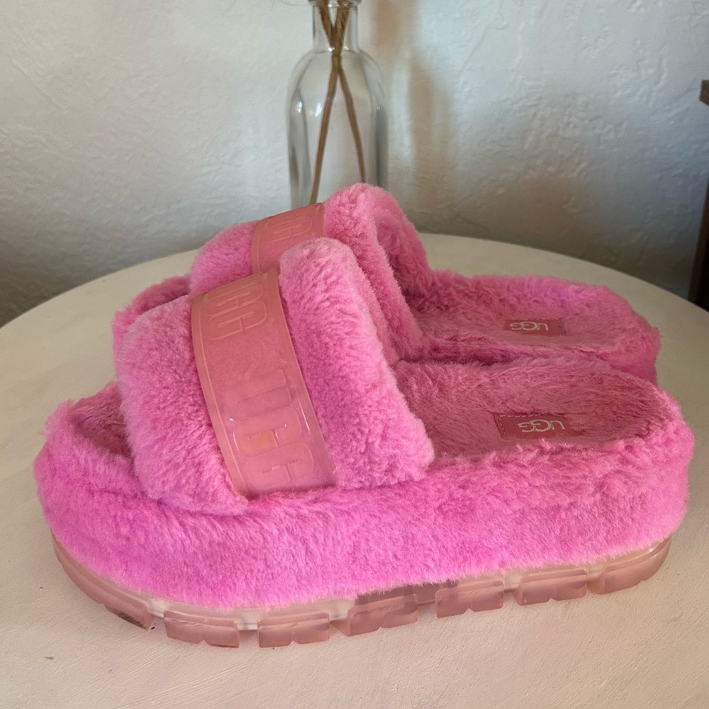 UGG Fluffita Platform Sandal Slippers
